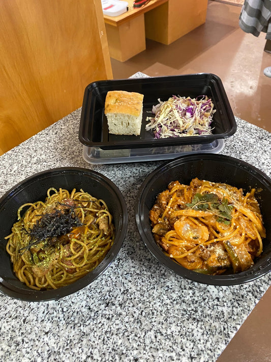 🍝最近ハマってるVeinからランチスペシャルのパスタをTo Go🍝 - Hawaiian South Shore