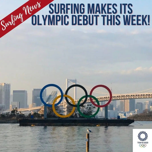 Weekly Surfing Update (July 21, 2021): Surfing Makes Its Olympic Debut This Week! - Hawaiian South Shore