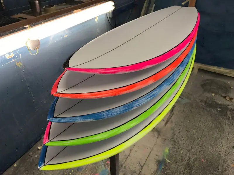 ...LOST Mark Richards & Matt Biolos CALIFORNIA TWIN Surfboards - Hawaiian South Shore