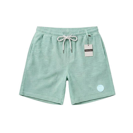 Hawaiiansouthshore X AlohaDays Walkshorts Corduroy Green
