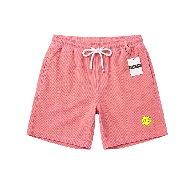 Hawaiiansouthshore X AlohaDays Walkshorts Corduroy Pink