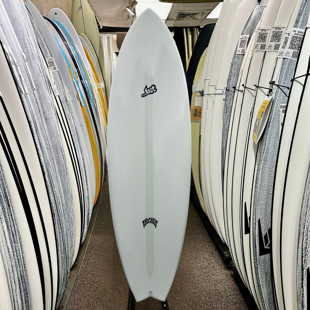 Lost RNF Twinzer 96'er Lightspeed II Futures 6'1 - Free Canards - Must-Have for Surfers