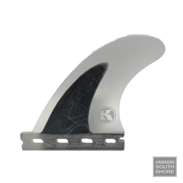 KANOA DAHLIN Side Bite 4.25&quot; FUTURES Solid 3 Clear Black