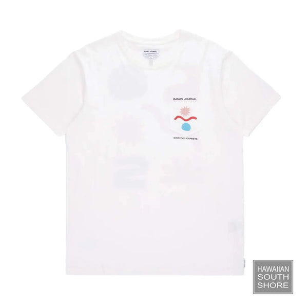 BANKS JOURNAL T-Shirt XSmall-XXLarge ATLAS Off White -