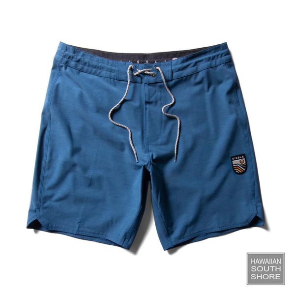 VISSLA Boardshorts Boy SOLID SET 17&quot; Ocean Blue