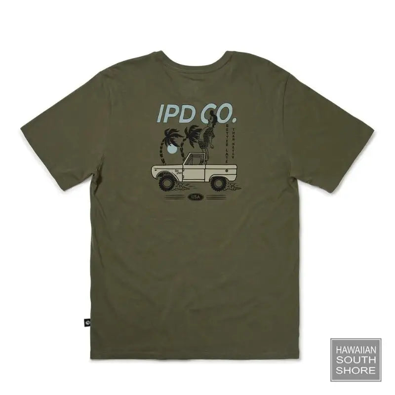 IPD/Tshirt/Better Late Than Never/Olive Color
