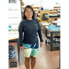 Hawaiian Original RASH GUARD LOOSEFIT Long Sleeve Black-CLOTHING/BAG-HawaiianSouthShore-[SURFBORDS HAWAII SURF SHOP]-HawaiianSouthShore