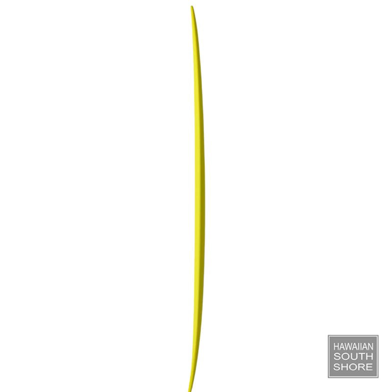 CJ Nelson SLASHER LOW PRO (9'3-9'6) Single Fin Thunderbolt Silver Bright Yellow