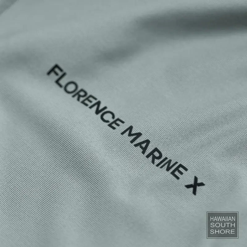 Florence Marine X/Tshirt/Sun Pro/UPF/Short Sleeve/Medium-XLarge/Light Grey -- Shop at Hawaiian South Shore - Honolulu