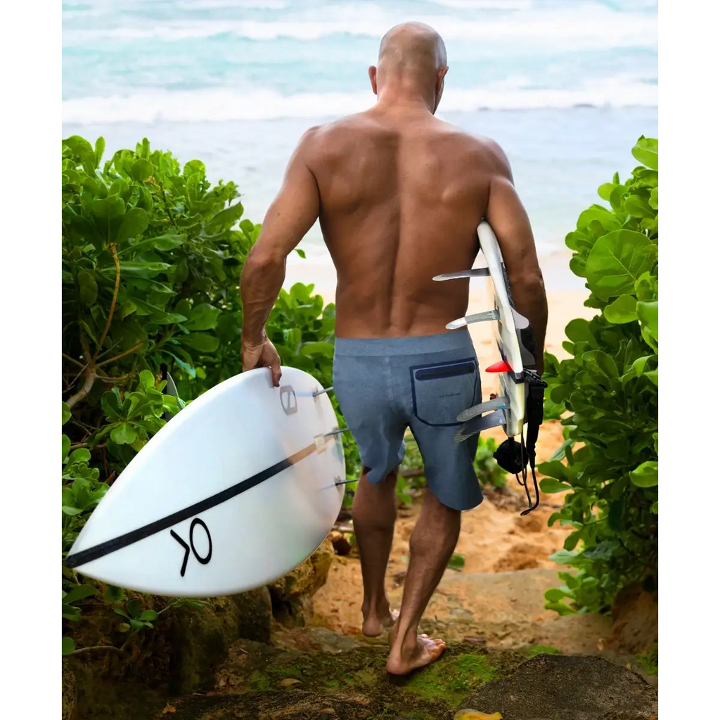 Outer APEX TRUNKS By Kelly Slater Boardshort - Heather Navy - CLOTHING/BAG-OuterKnown - [SURFBOARDS HAWAII SURF SHOP] - HawaiianSouthShore