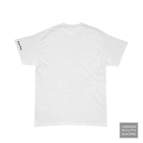 Aloha Days Kids T-Shirt FLOWER Square Ltd. Med-Large White