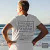 HawaiianSouthShore/T-Shirt/SURFPOINT/Small-2XLarge/White Navy Color
