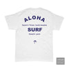 Aloha Days Hawaii Points Shirt White-CLOTHING-ALOHA DAYS-[SURFBORDS HAWAII SURF SHOP]-HawaiianSouthShore
