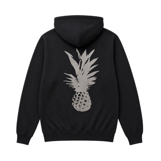 Aloha Days Hoodie Ltd. Made In Hawaii Pineapple Black