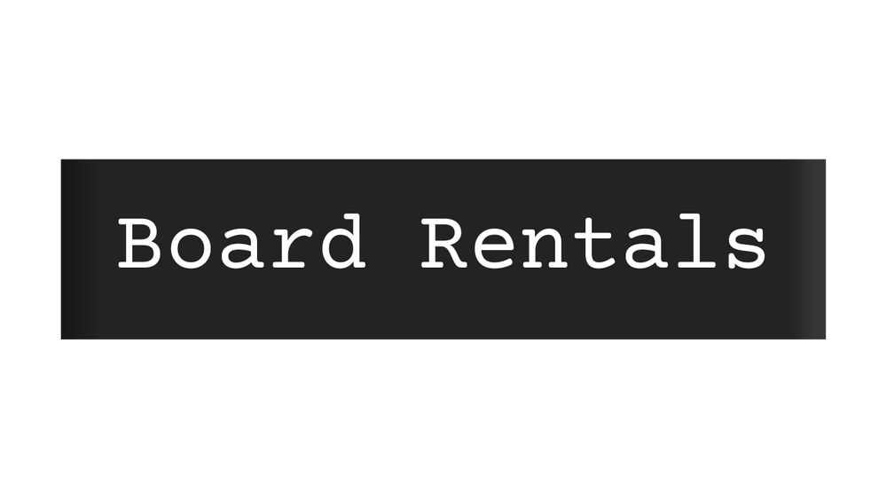 Board rentals   website button youtube thumbnail