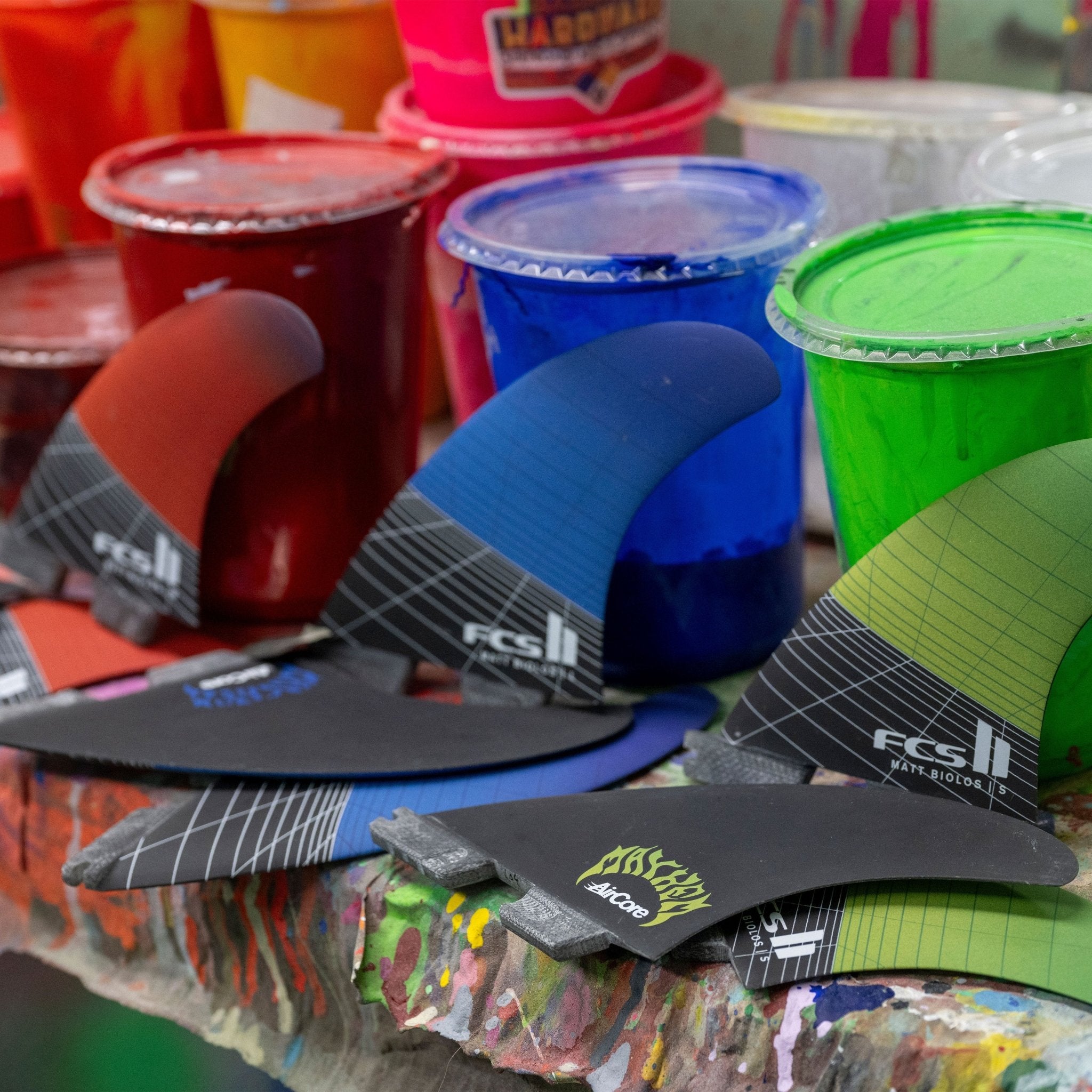 FCS II Matt Biolos Tri-Quad Fin Set (For Online Purchase Only)