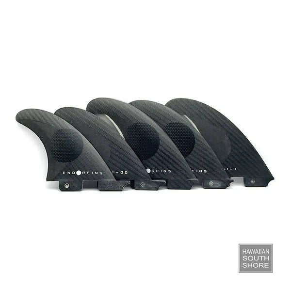 Firewire Kelly Slater ENDORFINS 5-Fins Large FCS II Compatible Black/Black | HwnSouthShore
