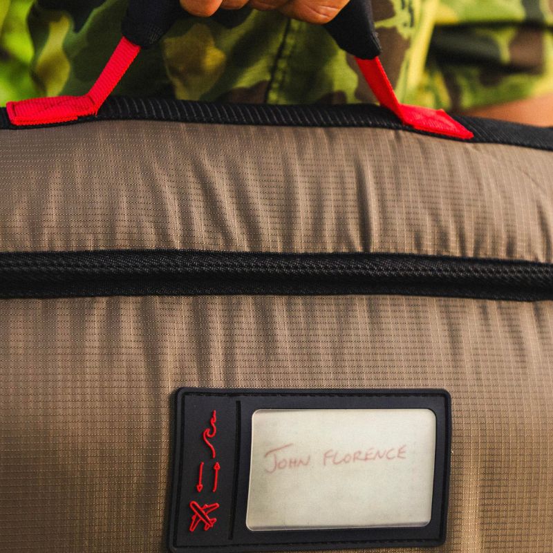 VEIA John John Florence 3/2 Convertible Travel Coffin Bag (6'0") Coyote