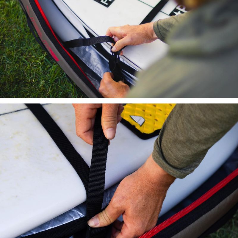 VEIA John John Florence 3/2 Convertible Travel Coffin Bag (6'0") Coyote