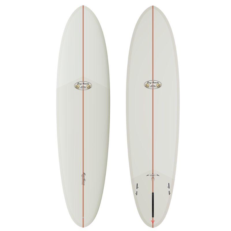 Donald Takayama DT EGG Thunderbolt Red - 7'6 V53.7 - White