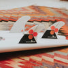 FCS II Channel Islands Medium White Tri Fins-SHOP SURF ACC.-FCS-[SURFBORDS HAWAII SURF SHOP]-HawaiianSouthShore