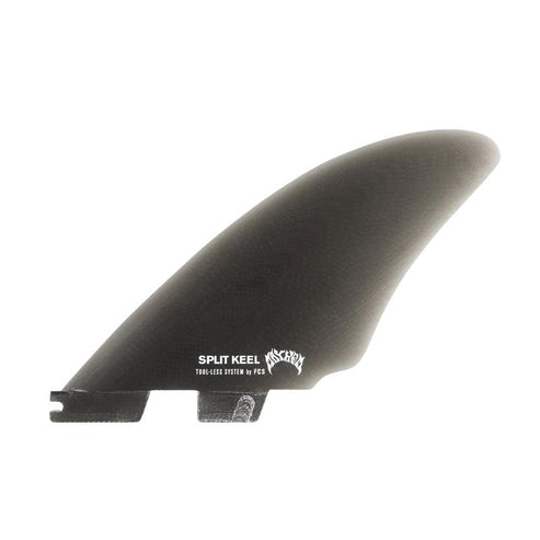 FCS II Matt Biolos Spit Keel quad fins for high-performance surfing