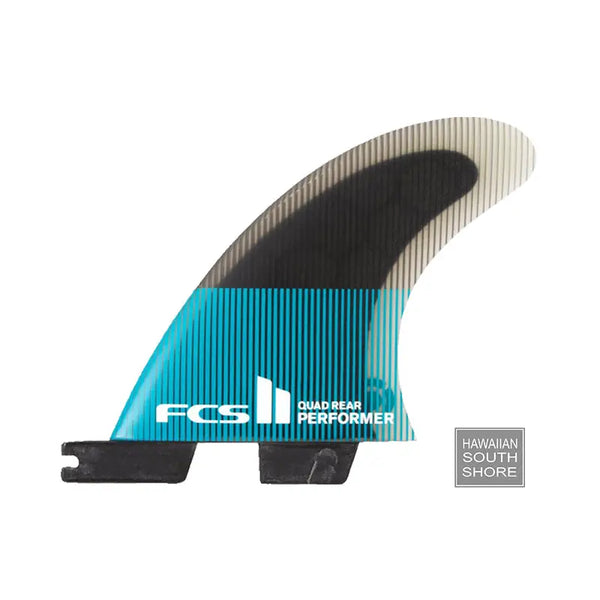 FCS II PERFORMER 3-Fin PC Medium Performer Template Blue