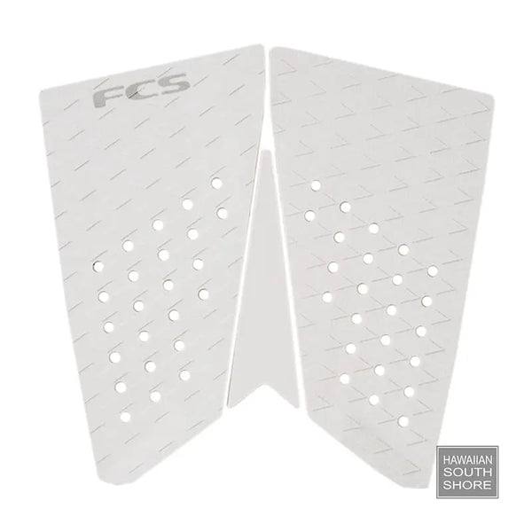 FCS T-3 Deck Pad Fish White-SHOP SURF ACC.-[SURFBOARDS HAWAII SURF SHOP]-HawaiianSouthShore 