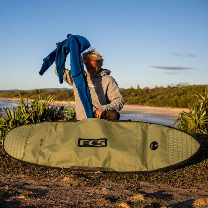 FCS Day X 10mm Travel Bag Longboard (9'2, 9'6, 10'0)