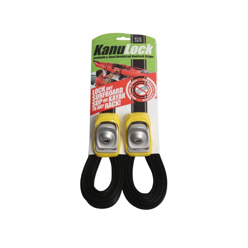 FCS KanuLock 4.0M / 13FT Lockable Tie-Down Straps