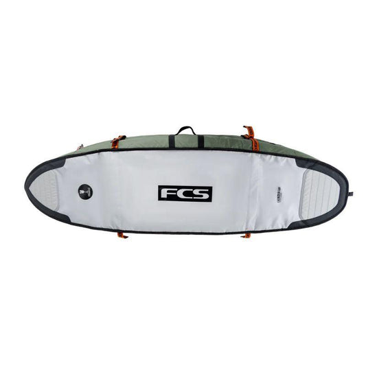 FCS Travel 4 Shortboard Fish Wheelie Cover Alpine