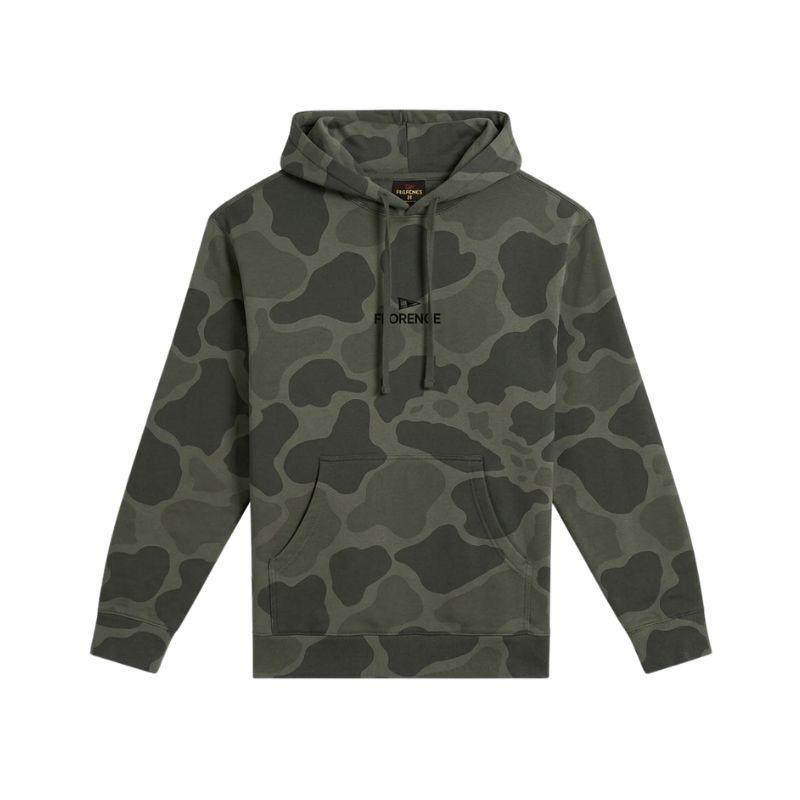 Florence Marine X Hoodie Embroidered Overland Camo (Small-2XLarge)