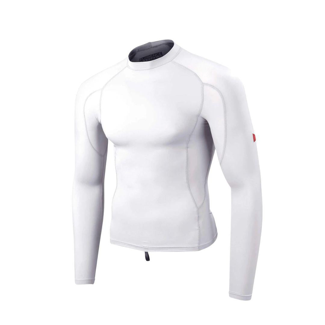 Florence Marine X Rashguard Longsleeve (Med-XLarge) White