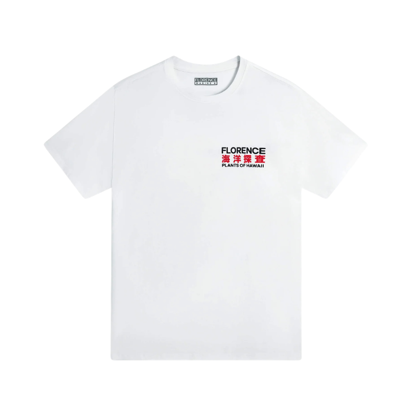Florence Marine X T-Shirt Heliconia (Small-XLarge) White