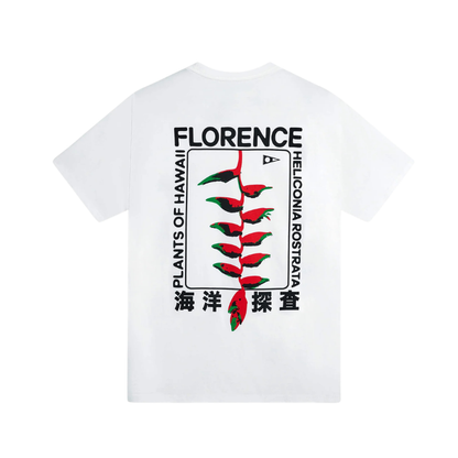 Florence Marine X T-Shirt Heliconia (Small-XLarge) White