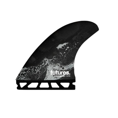 Futures 5-FIN Christenson Honeycomb Medium Black