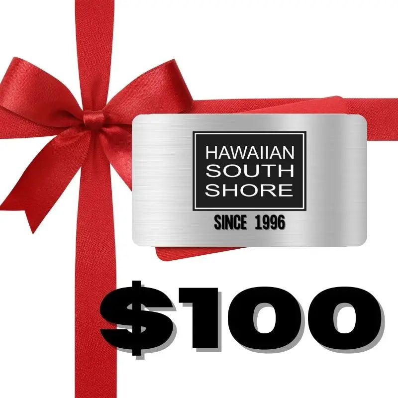 Hawaiian South Shore Surf Shop Physical Gift Card Best Christmas Gift for your Surfer Family