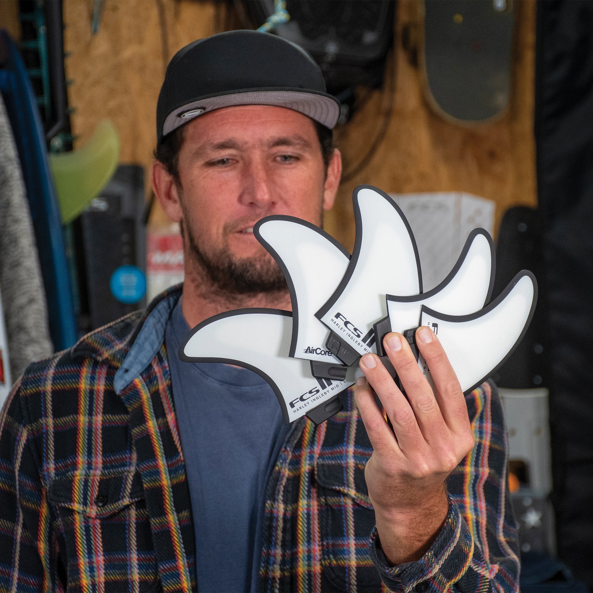 FCS II Harley Mid Tri-Quad Fin Set (For Online Purchase Only)