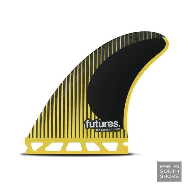FUTURES/P6/3 Fins/Blackstix/Medium/Yellow/Pivot Template