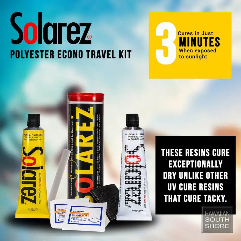 SOLAREZ Poly Pro Travel Kit - SHOP SURF ACC.