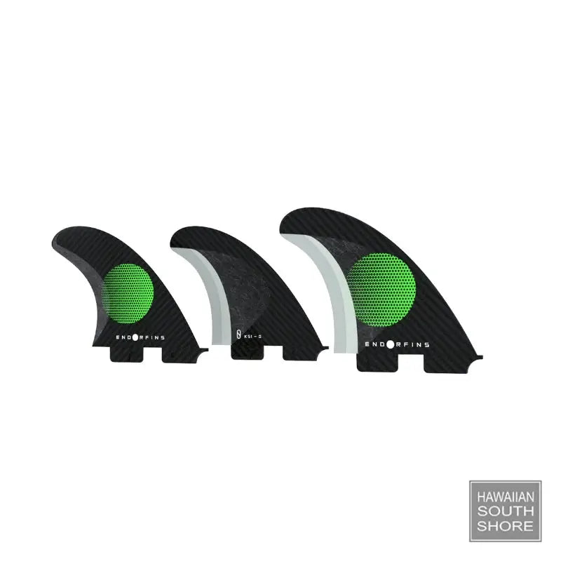 ENDORFINS/3 Fins/Thruster/KS 1/FCS II Compatible/Small/Black Green