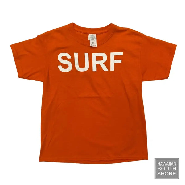 Aloha Days/Tshirt/Surfin/Kids/Medium-XLarge/Orange