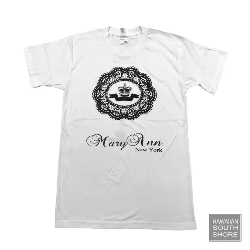 MARYANN/Tshirt/Mens/Small-Large/White Logo