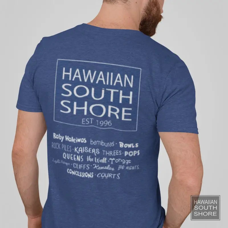 HwnSouthShore SURFPOINT Tee Navy Unisex-SHOP CLOTHING-HAWAIIANSOUTHSHORE-[SURFBOARDS HAWAII SURF SHOP]-HawaiianSouthShore