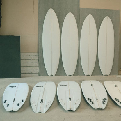 Harley Ingleby HIBT 3+3 Fins (5'10 - 7'2) Thunderbolt Red