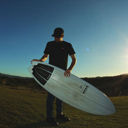 Harley Ingleby HIBT 3+3 Fins (5'10 - 7'2) Thunderbolt Red