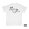Hawaiian Original RETRO TEE White-CLOTHING/BAG-HawaiianSouthShore-[SURFBORDS HAWAII SURF SHOP]-HawaiianSouthShore