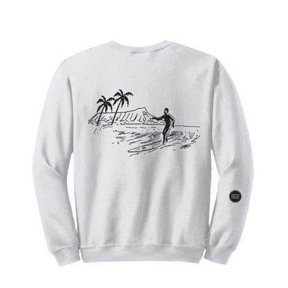 HawaiianSouthShore Sweater Crew Retro (Small-2XLarge)