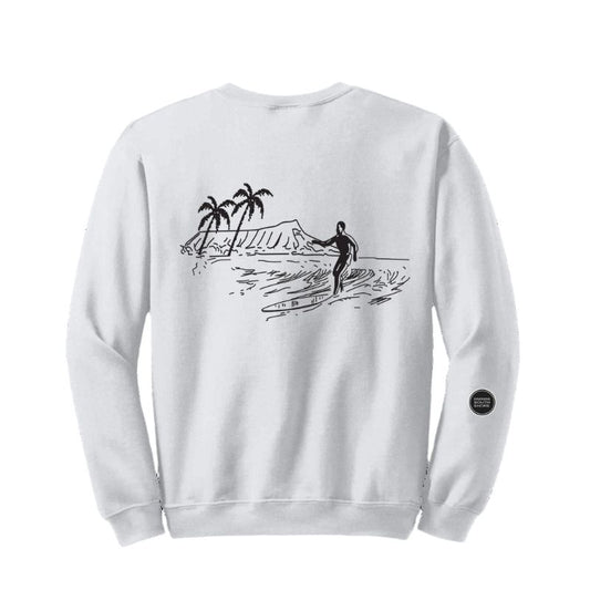 HawaiianSouthShore Sweater Crew Retro (Small-2XLarge)