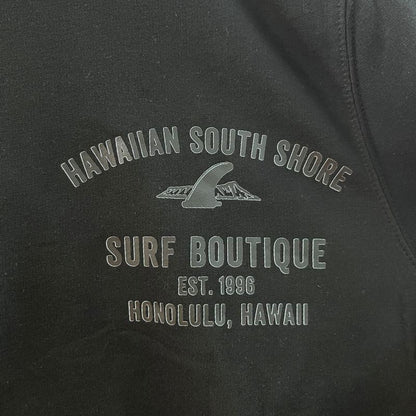HawaiianSouthShore Sweater Crew Fin (Small-2XLarge) Black